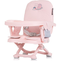 CHIPOLINO Prenosná jedálenská stolička (Booster) Lollipop flamingo