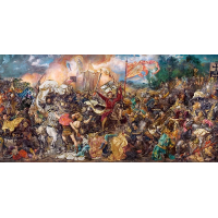 CASTORLAND Puzzle Art Collection: Bitka pri Grunwalde 4000 dielikov