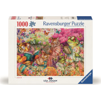 RAVENSBURGER Puzzle Knižný klub 1000 dielikov