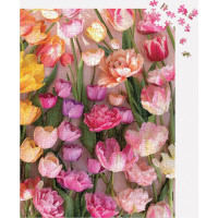 GALISON Puzzle Pominuteľné tulipány 1000 dielikov