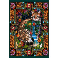 GRAFIKA Puzzle Tropická mačka 1000 dielikov