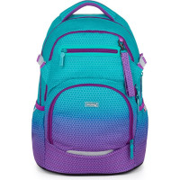 OXYBAG Školský batoh OXY Ombre Blue-Pink