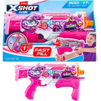 ZÚRU Vodná pištoľ X-Shot Skins Fast Fill ružová