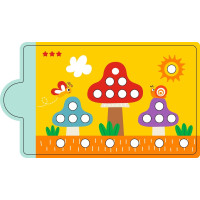 2Kids Toys Magnetická hra Triedenie farieb s dinosaurom