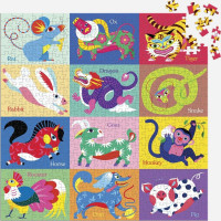 Galison Puzzle Čínsky zverokruh 500 dielikov
