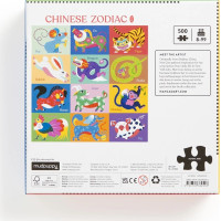 Galison Puzzle Čínsky zverokruh 500 dielikov