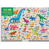 Mudpuppy Puzzle Mocní dinosaury 100 dielikov