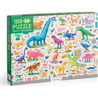 Mudpuppy Puzzle Mocní dinosaury 100 dielikov