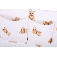 Vreckár (organizér) na detskú postieľku BABYMAM PREMIUM - Medvedík Teddy