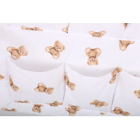 Vreckár (organizér) na detskú postieľku BABYMAM PREMIUM - Medvedík Teddy