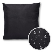 Vodeodolný sedací MAXI vankúš 100x15 cm do závesného kresla - čierny