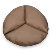 Vodeodolný sedací MAXI vankúš 100x15 cm do závesného kresla - čokoládový