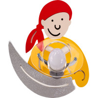 Nástenné svietidlo PIRATE - žlté