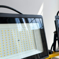 Halogénové LED stavebné svietidlo na stojane RSL005-2x50W