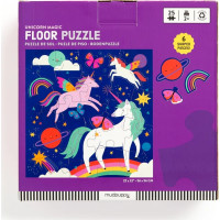 Mudpuppy Podlahové puzzle Kúzelní jednorožci 25 dielikov