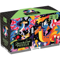 Mudpuppy Puzzle Draci - svieti v tme 100 dielikov