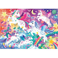 Mudpuppy Puzzle Kúzelní jednorožci 100 dielikov