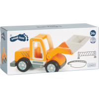 small foot Drevený nakladač s lopatou