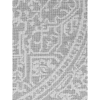 Kusový koberec Duet Kona White/Gray kruh - na von aj na doma