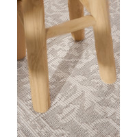Kusový koberec Duet Kona White/Gray kruh - na von aj na doma