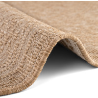 Kusový koberec Duet Kona Beige/White kruh - na von aj na doma