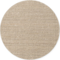 Kusový koberec Jaipur Ivory/White kruh