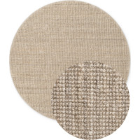 Kusový koberec Jaipur Ivory/White kruh