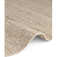 Kusový koberec Jaipur Ivory/White kruh