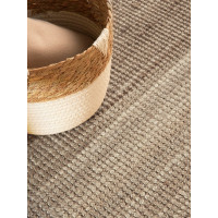 Kusový koberec Jaipur Grey/Brown kruh
