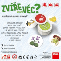 Dino Cestovná hra Zviera alebo vec?