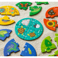 Petit Collage Puzzle pre objaviteľov Kolobeh života