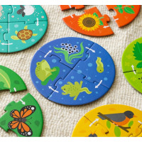 Petit Collage Puzzle pre objaviteľov Kolobeh života