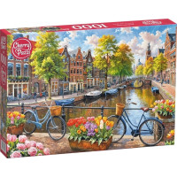 CHERRY PAZZI Puzzle Amsterdamské tulipány 1000 dielikov