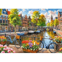 CHERRY PAZZI Puzzle Amsterdamské tulipány 1000 dielikov