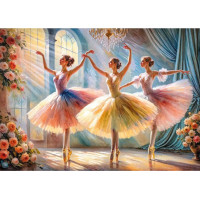 CHERRY PAZZI Puzzle Tri baletky 1000 dielikov