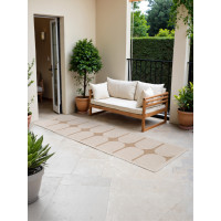 Behúň Duet Bowen Beige/White - na von aj na doma