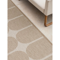 Behúň Duet Bowen Beige/White - na von aj na doma