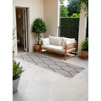 Behúň Duet Liora White/Gray - na von aj na doma