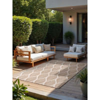 Kusový koberec Duet Liora Beige/White - na von aj na doma
