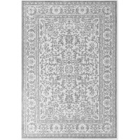 Kusový koberec Duet Kona White/Gray - na von aj na doma