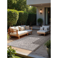 Kusový koberec Duet Kona White/Gray - na von aj na doma