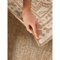 Kusový koberec Duet Rosel Beige/White - na von aj na doma