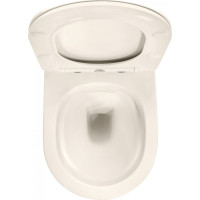 Závesné WC Rea Carlo mini RIMLESS + Duroplast sedátko flat - ecru
