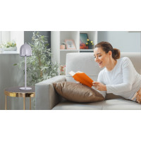 Dotyková nočná lampička MODERN - šedá