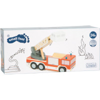 small foot Hasičské vozidlo s otočným rebríkom
