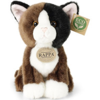 Rappa Plyšová mačka sediaca 18 cm ECO-FRIENDLY
