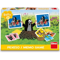 Dino Baby pexeso Krtko