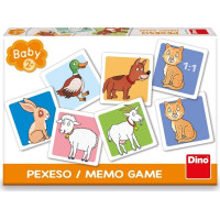 Dino Baby pexeso Domáce zvieratká