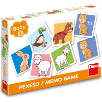Dino Baby pexeso Domáce zvieratká