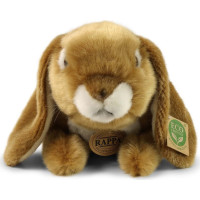 Rappa Plyšový králik hnedý 25 cm ECO-FRIENDLY